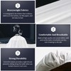 100PCS Disposable Fitted Massage Table Sheets, Heavy Duty Elastic Disposable