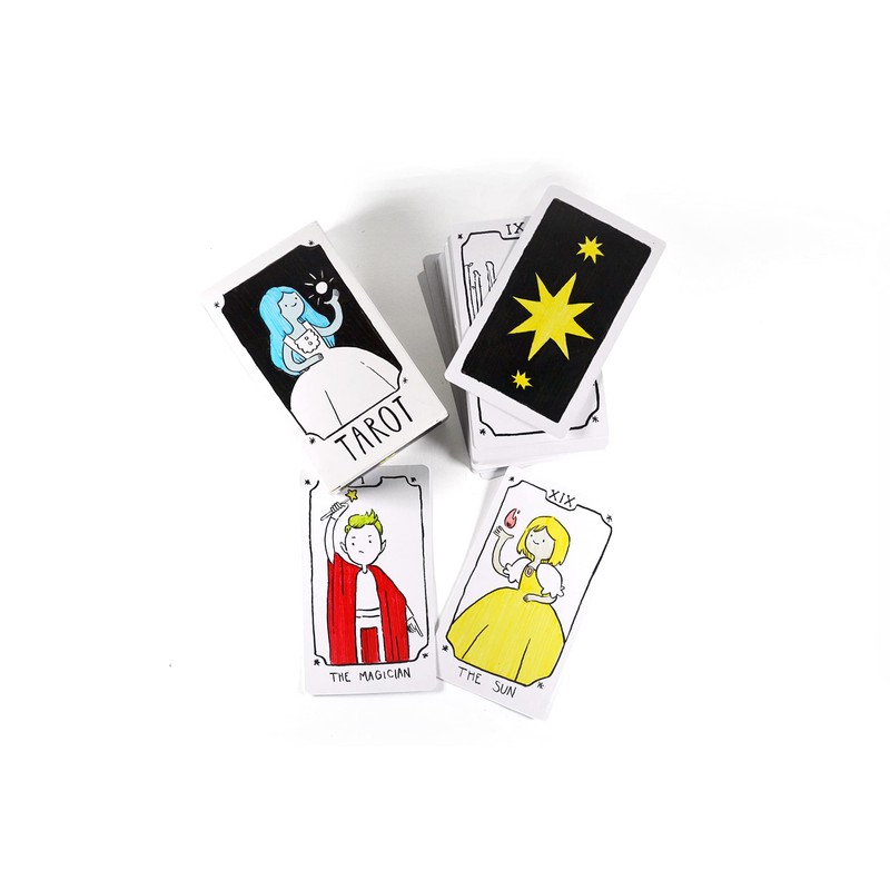 Tarot Size Blank Playing Cards (Matte Finish) 4.72" x 2.76",