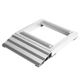 MaxxHaul 80401 Motorcycle Wheel Cleaning Stand – 500 lb. Capacity Aluminum Roller Stand for Chain Maintenance & Rim Cleaning – Includes Integrated Loading Ramp & Non-Slip Rubber Feet