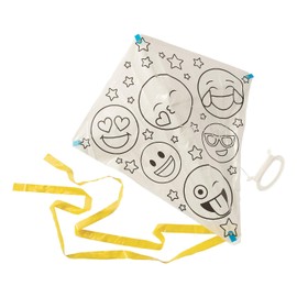 Color Your Own Emoji Kites - Crafts for Kids and Fun Home Activities