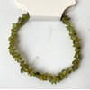 VIE Gemstone Chip Stretch Bracelet, Peridot