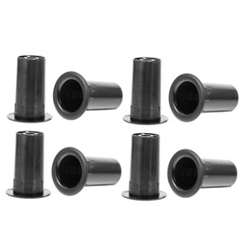 Gatuida 8pcs Bass Reflex Tube Port for Subwoofer Speakers Speaker Hole Enhance Low Frequency Output Abs Construction for DIY Audio Projects