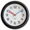Elcomune WCL-022 Bauhaus GENE WALL CLOCK Bayer Wall Clock, Black