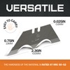 Poplock Hook Blades for Utility Knife, 20 Pack SK2 Steel