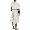 NEKIFUI Men's Toga Costume Adult Greek God Roman Party Accessories