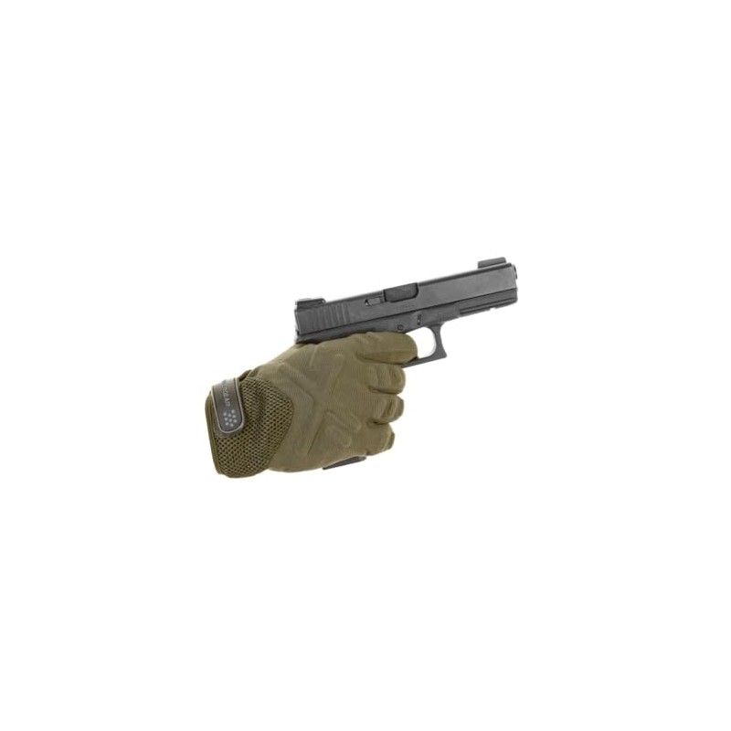 Invader Gear Shooting Gloves Olive Size XL, olive