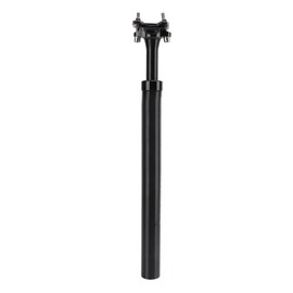 LUNJE Mountain Bike Suspension Seatpost Shock Tube 31.6x400mm Aluminum Alloy Black