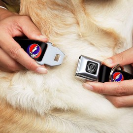 Buckle-Down Dog Collar Seatbelt Buckle Tom Jerry Tom Chasing Jerry Houndstooth Browns Available in Adjustable Sizes for Small Medium Large Dogs