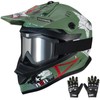 Kids Dirt Bike Helmets VF605 DOT Certified Youth Motocross Helmet