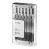 TUL GL1 Retractable Gel Pen, Needle Point, 0.5 mm, Gray