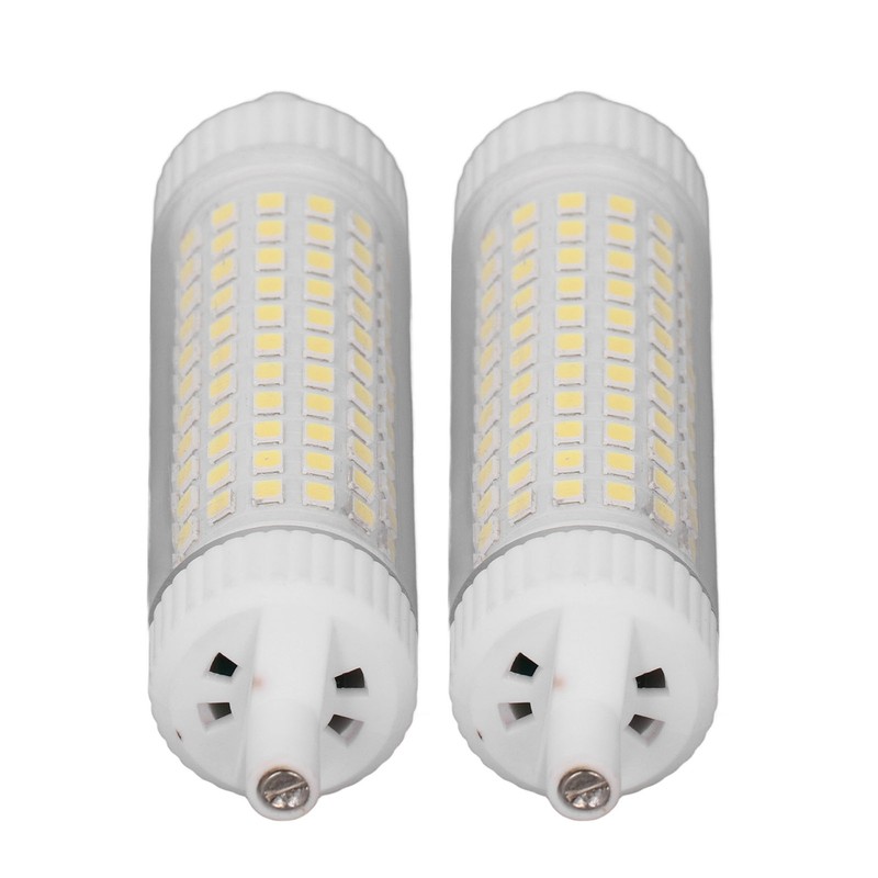 2Pcs R7S LED Light Bulb 118mm Dimmable 15W 154 LEDs