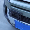 carpart2021 Front Bumper Tow Hook License Plate Mount Bracket For