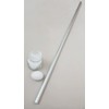 Stainless Aluminum Rolling Pin 33.5 inch (85 cm)