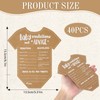 40 Pcs Baby Prediction Cards, Kraft Paper, for Predicting Baby’s
