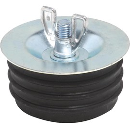 Master Plumber Q1108D, Test Plug, 3-Inch, Includes Wing Nut