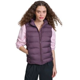 Champion Women's Quilted Packable Puffer Vest, Plum Perfect