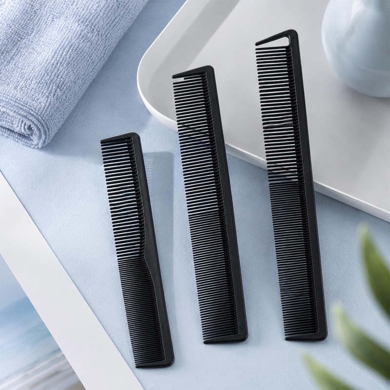 3 PCS Hair Cutting Combs, Professional Haircut Comb