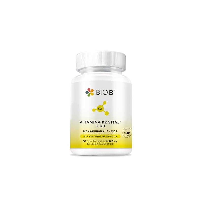 BIO B | Vitamina K2 Vital® (MK-7) + D3 con
