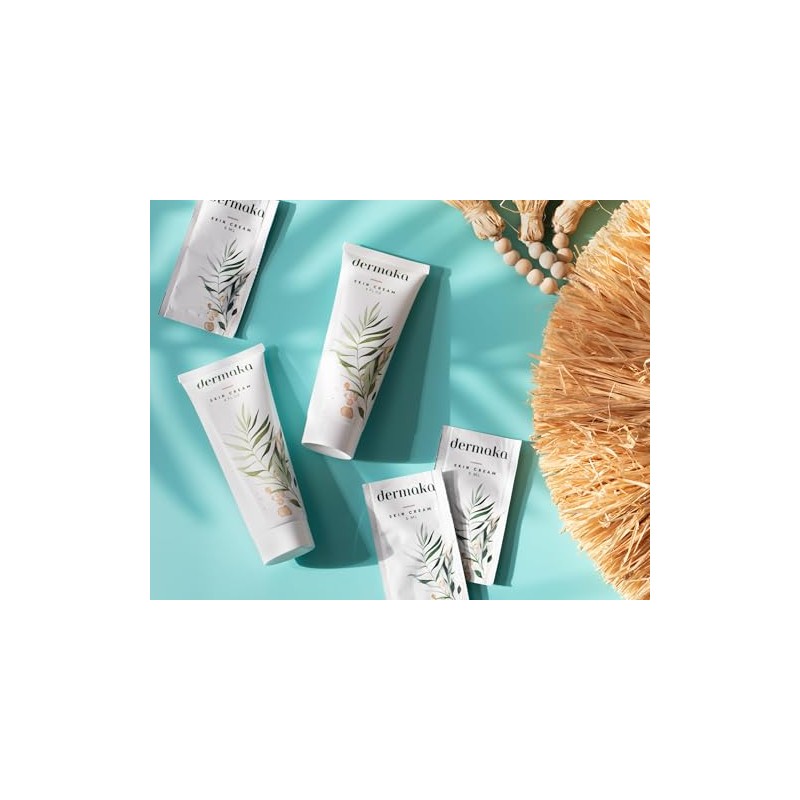 Dermaka- Crema para la piel totalmente natural de 5 ml,