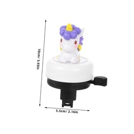 Mipcase 2pcs Cute and Loud Boy Girl for Scooters and Tricycles Lightweight Cartoon Design for Boys and Girls Attention-Grabbing Bell for Safe Riding