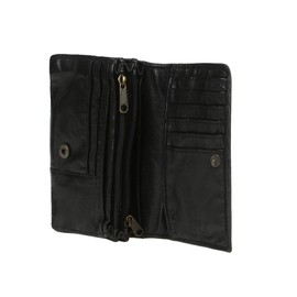 Bear Design Antic Women's Purse Black 15.5 x 9 x 4 cm, black, Vintage