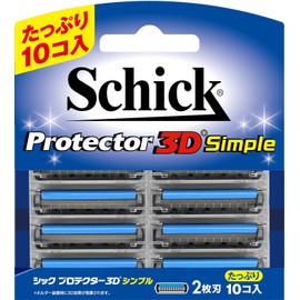 Schick Protector 3D Simple Replacement Blades (10 Pieces)