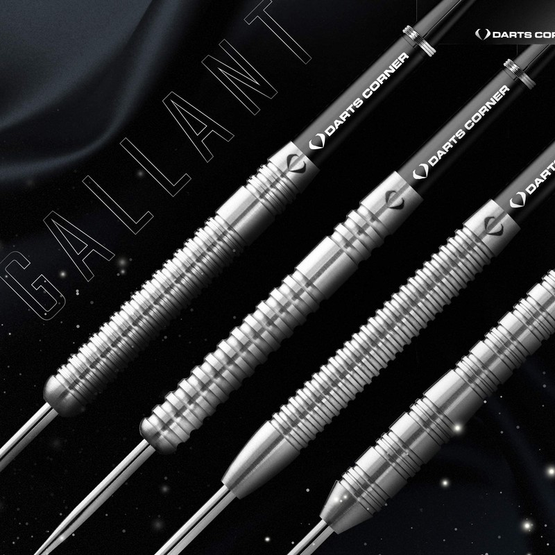 DESIGNA DARTS Corner Gallant Steel Tip Dart Set | Ringed