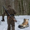 R RUNFUN Men's Hunting Boots Waterproof Hiking Boots Lace-up Insulated