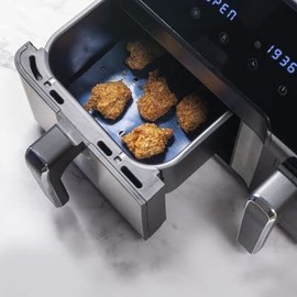 Lakeland Air Fryer Liner 48cm x 23.5cm – Perforated Allows Airflow During Cooking Burnt Food Wipes