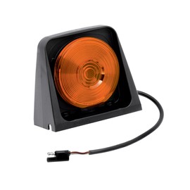 Wesbar Ag Light Single w/Amber/Amber Includes Molded Tri-Plug