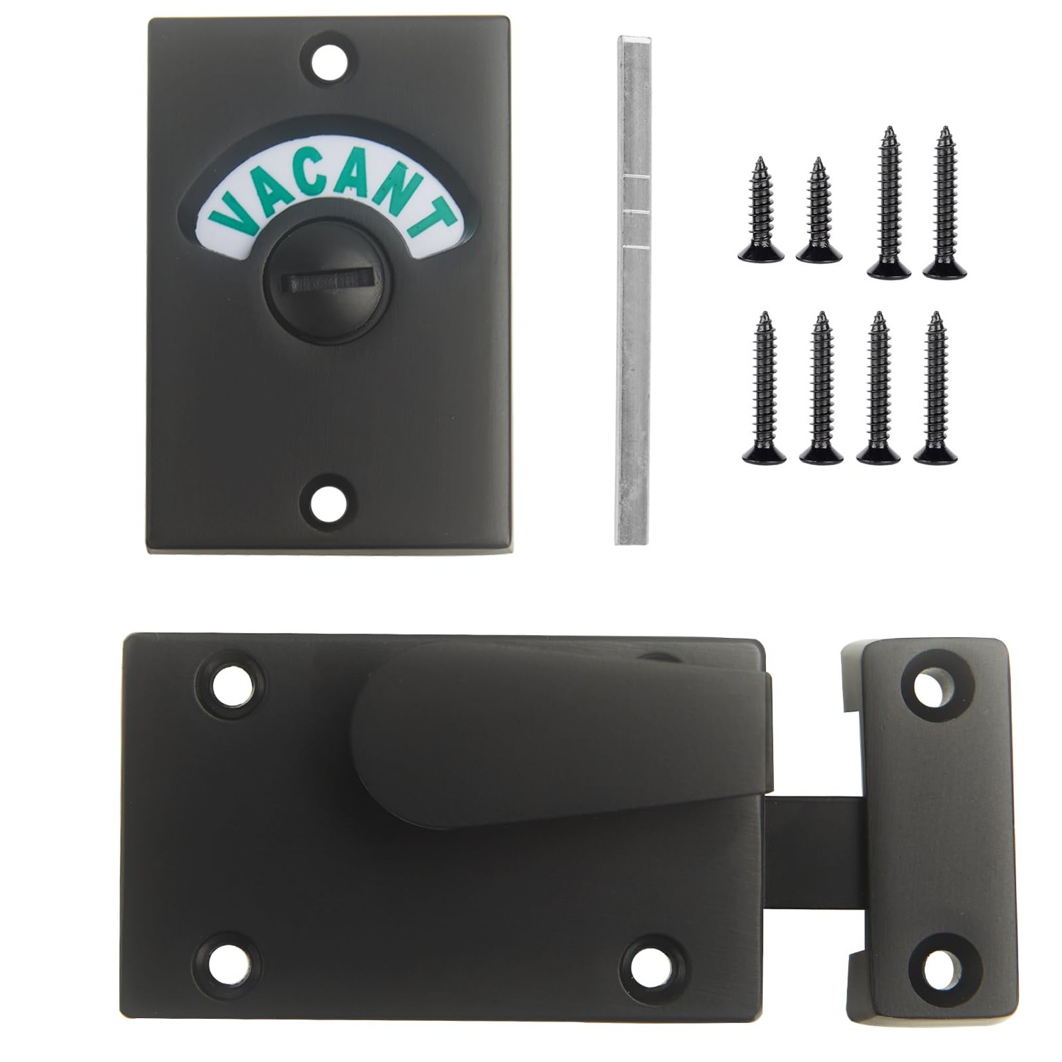 Pack of 1 Latch Indicating Lock,Black Latch Indicator Bolt,Privacy ...