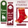 SATINIOR Girls Horse Gifts Horse Socks Door Hanger Komm Rein