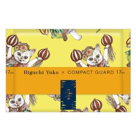 (Planned by Yuko Higuchi) Ellis Compact Guard, 6.7 inches (17 cm), For Light Days, No Wings, 36 Sheets x 3 Pieces (Bulk Purchase)