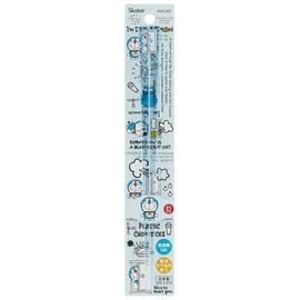 Skater AAC45 I'm Doraemon Sanrio Dishwasher Safe Acrylic Chopsticks 8.3 inches (21 cm)