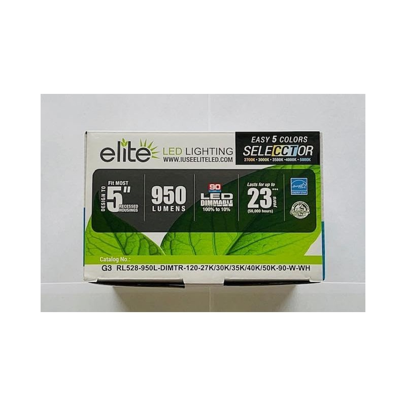Elite RL528 5 Inch Universal LED Retrofit Reflector Lighting Module,