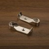SO-TECH® 1 Pair of Wardrobe Rail Bearings for Oval Cupboard