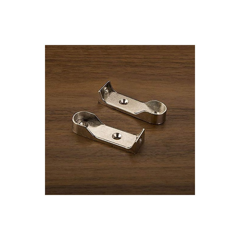 SO-TECH® 1 Pair of Wardrobe Rail Bearings for Oval Cupboard