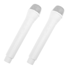 STOBOK 2pcs Toy Microphone Microphone Props Toys Simulated Microphone Artificial Microphone Artificial Karaoke Toy Fake Microphone Microphone Model Toy Realistic Microphone Prop Fake Microphone Prop