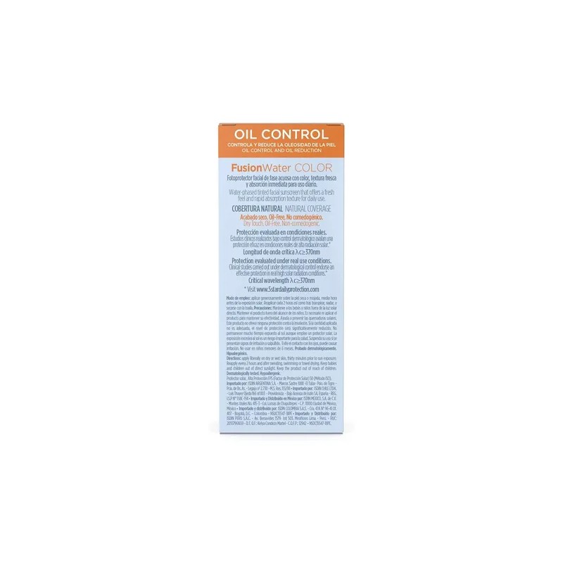 Isdin Fotoprotector Fusion Water Color Spf 50