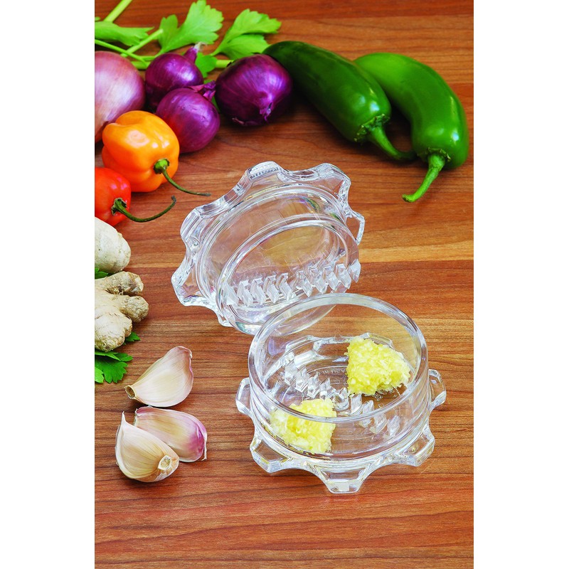 Garlic Twister 3rd Gen - For Garlic/Herb/Nuts, Garlic Press Kitchen