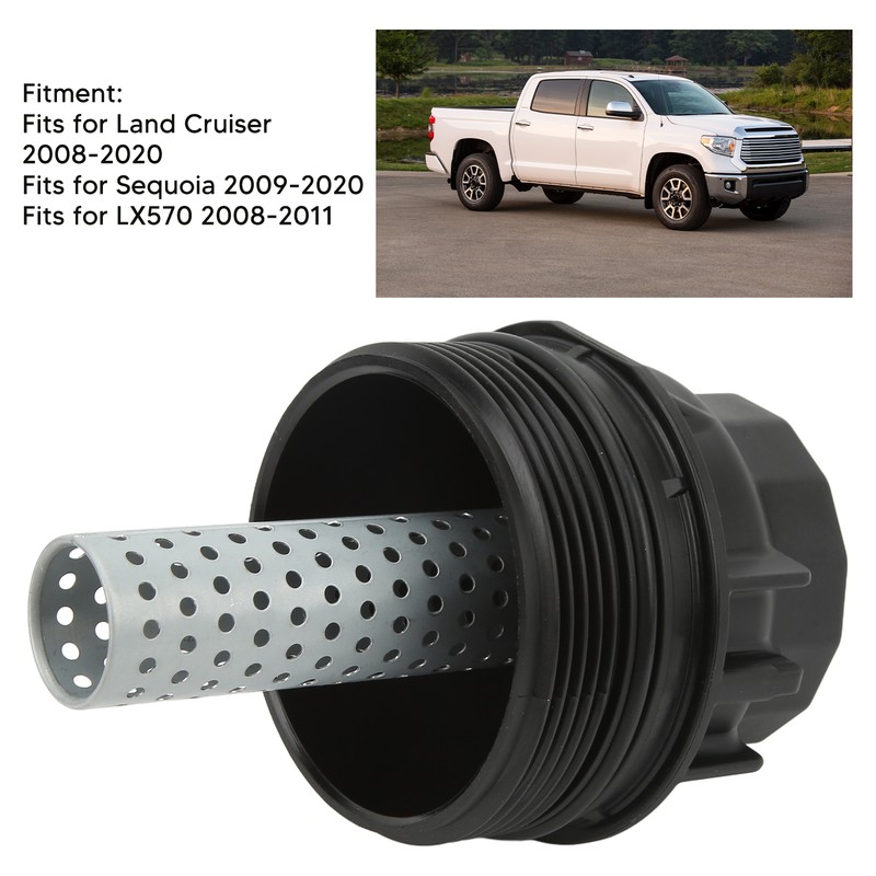 Oil Filter Housing Cap 15643‑31050 Housing Cover Plug for Land