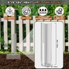 2 Pack Hot Dipped Galvanized Wood Post Mount Tower/Vinyl Fence