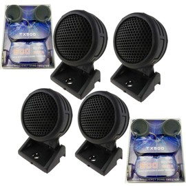TX 5 Pairs of 500 Watt Super Car Audio Dome Tweeters 2500W Total Max Power