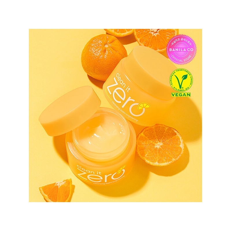 Vanillako (현대Hmall)바닐라코 클린잇제로 클렌징밤 브라이트닝 (100mlx2) (Vanilla Co) Clean It