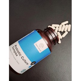 HealthyWorld Probiotic Culture - Complex Microbiological Cultures - 120 Vegetable Capsules - Intestinal Flora, Digestive Support - 20 Billion CFU per Daily Dose - 2 Months Supply