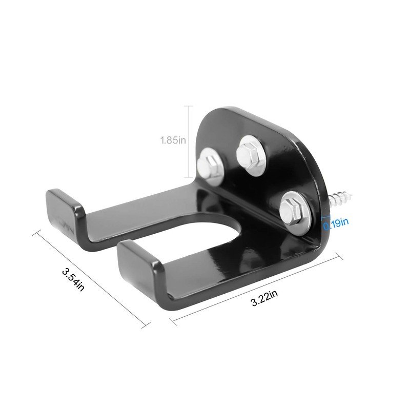 FUXIN Single Barbell Storage Wall Mount Bar Rack Olympic Barbell