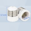 Aiwode Base Converter Socket Adapter, E26 to E17 Converter Socket,