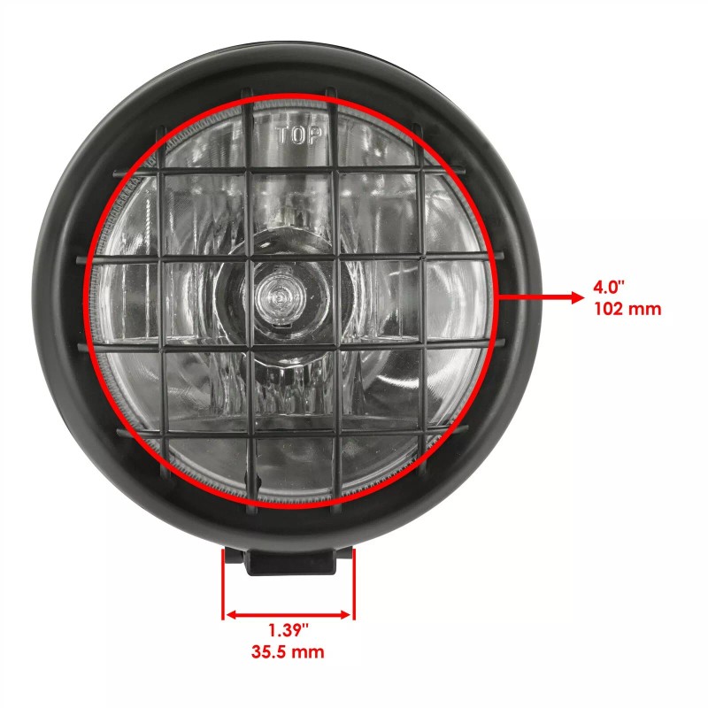 Caltric Headlight Set Complete Left and Right for Yamaha Warrior