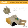 Tuli’s Cheetah Heel Cup with Compression Sleeve, Barefoot Protection for