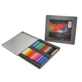 Paintersisters® Soft Pastel Chalk Set - 36 & 72 Metal Box, High Quality Pigmentation, Artist Quality (36)